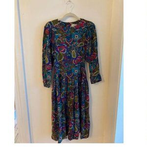 Vintage paisley dress